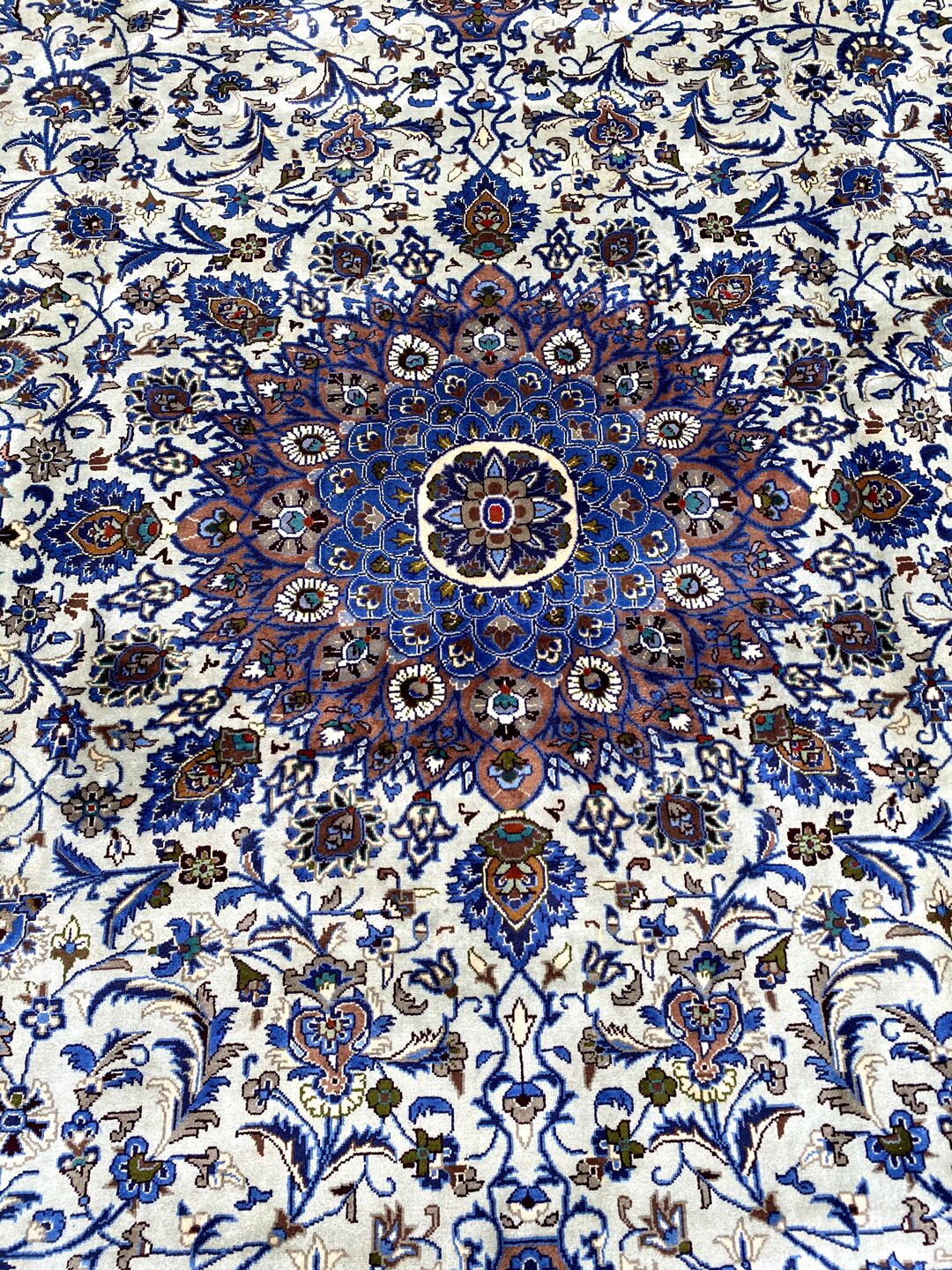 4x3M Fine Pistachio Kashmar Rug - Image 2