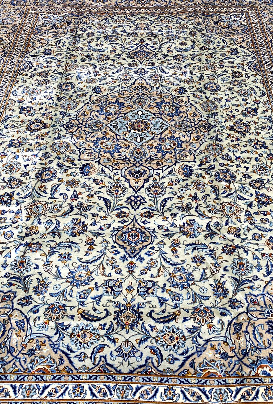 4x3M Pistachio Tone Persian Kashan