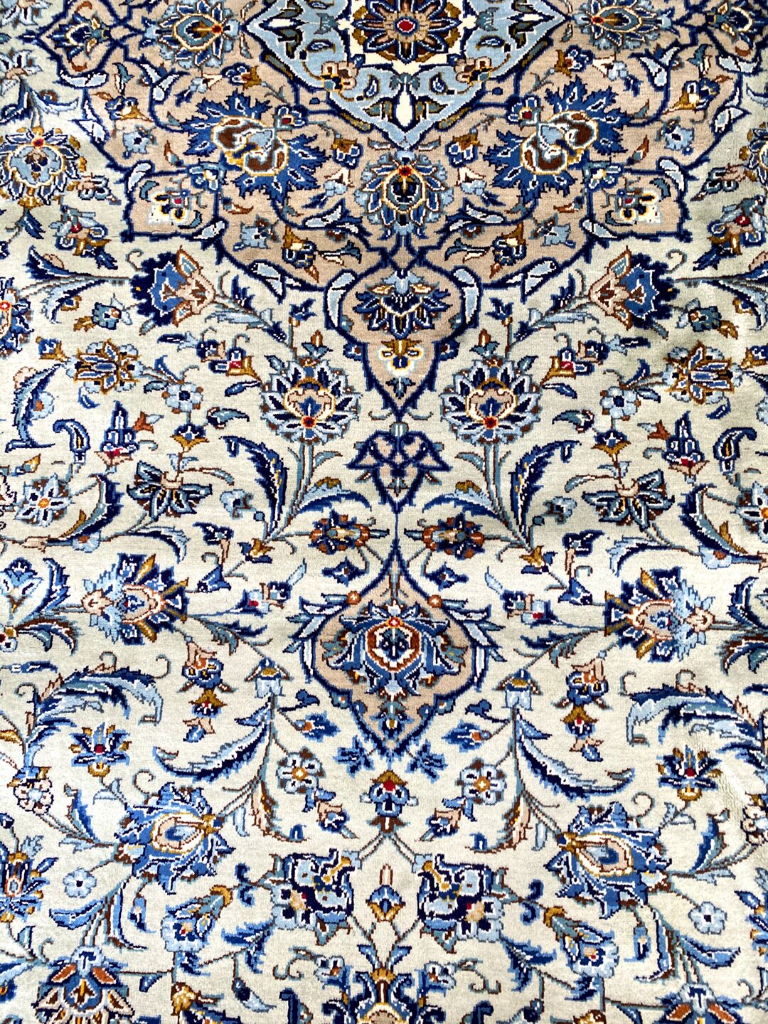 4x3M Pistachio Tone Persian Kashan - Image 5