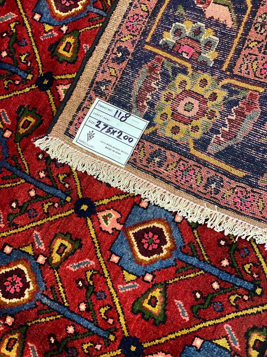 2.7x2M Fine Persian Sarough Rug - Image 7
