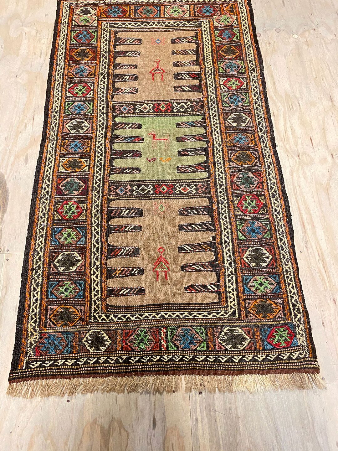 1.5x0.8M Kurdi Handmade Kilim - Image 2
