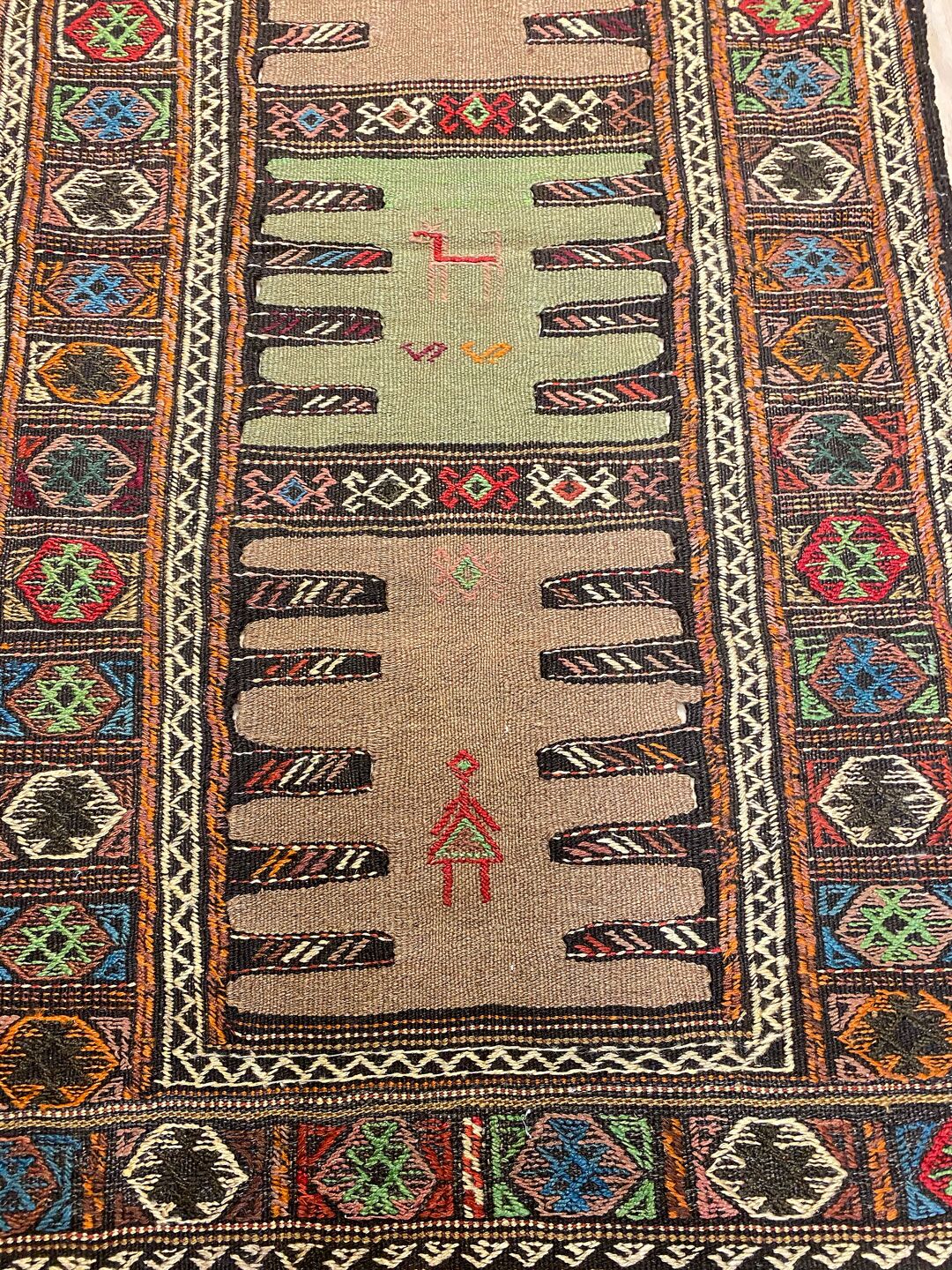 1.5x0.8M Kurdi Handmade Kilim