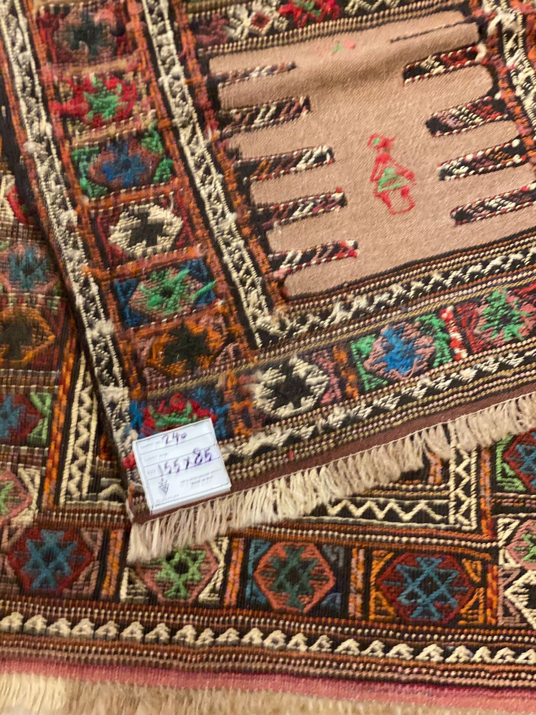 1.5x0.8M Kurdi Handmade Kilim - Image 5