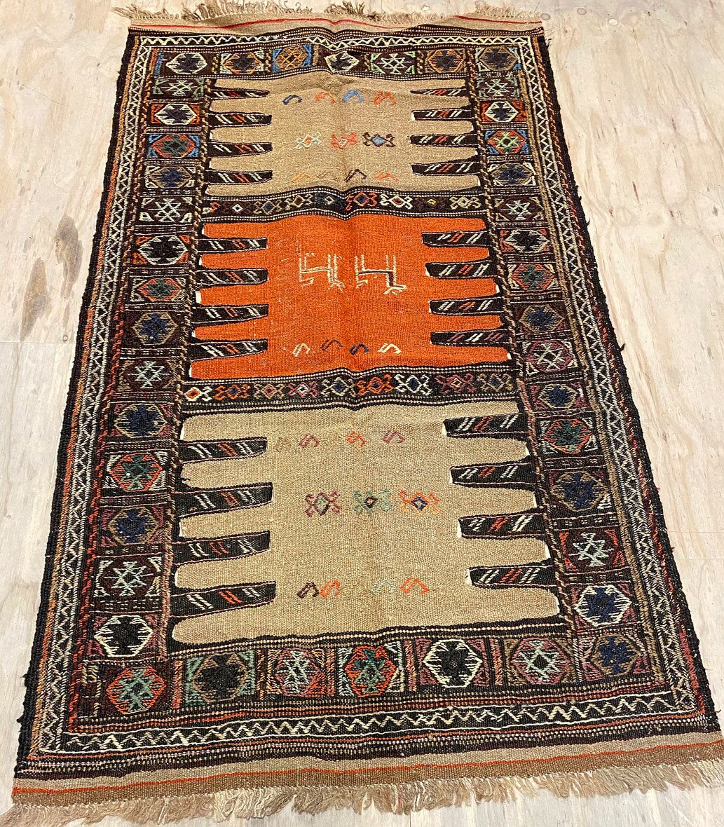 1.6x1M Kurdi Handmade Kilim - Image 2