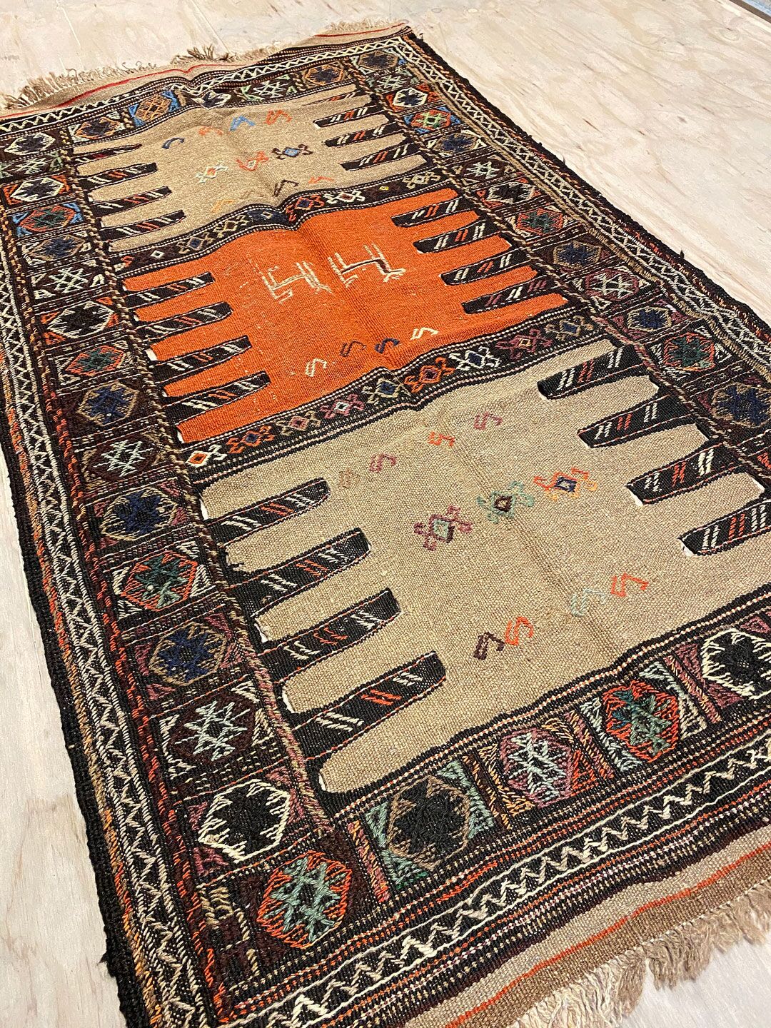 1.6x1M Kurdi Handmade Kilim - Image 3