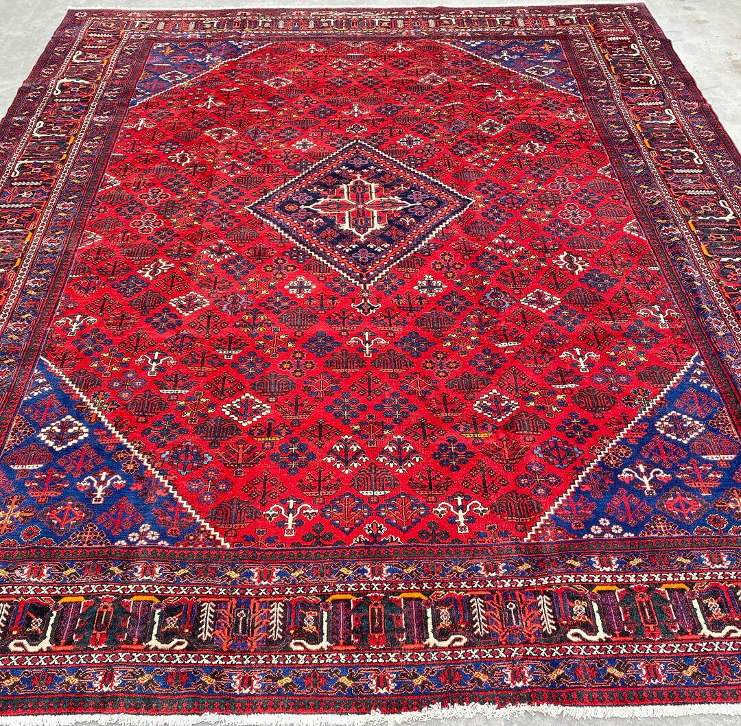 4x3M Vintage Joshaghan Persian Rug - Image 5