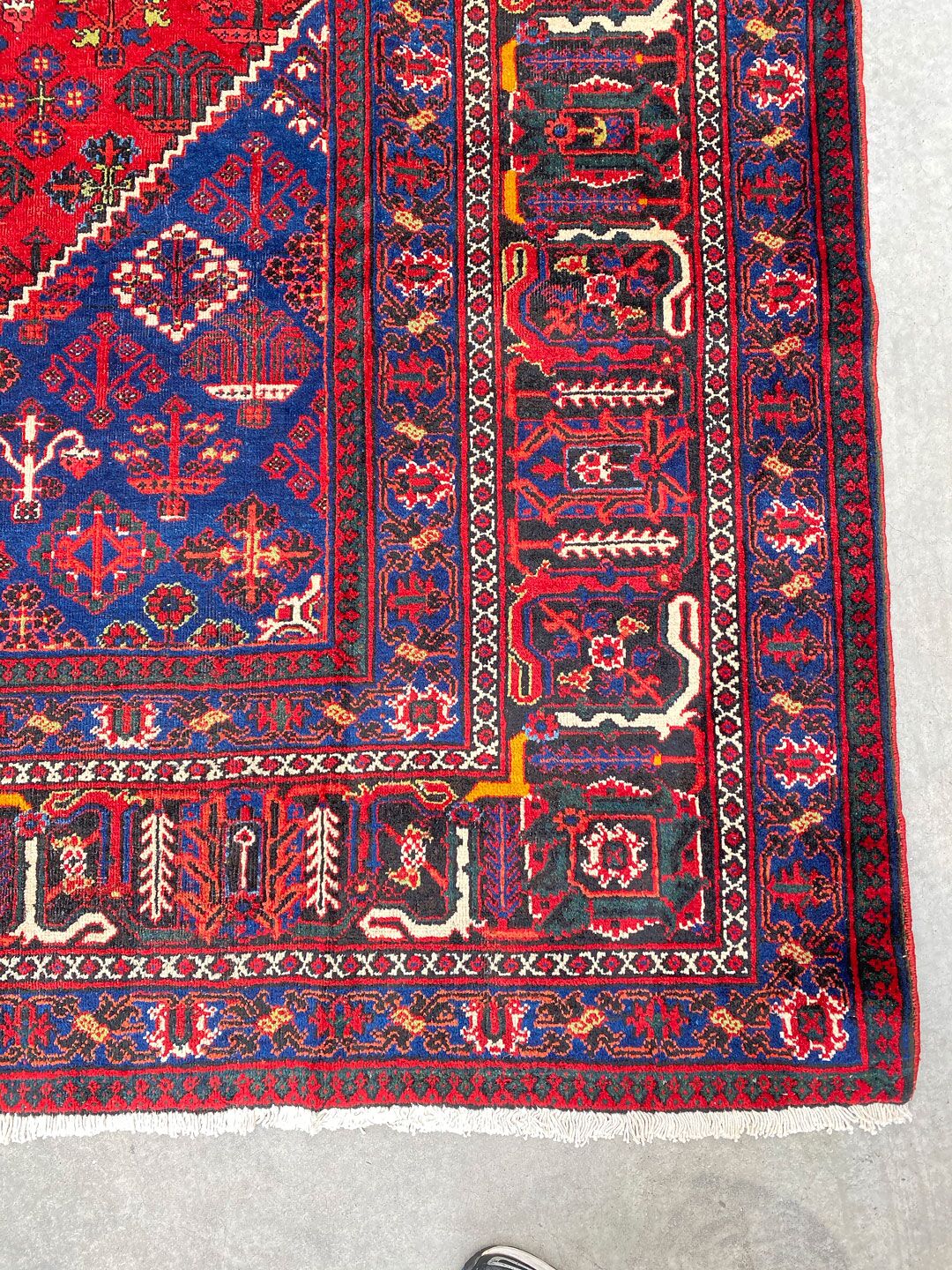 4x3M Vintage Joshaghan Persian Rug - Image 2