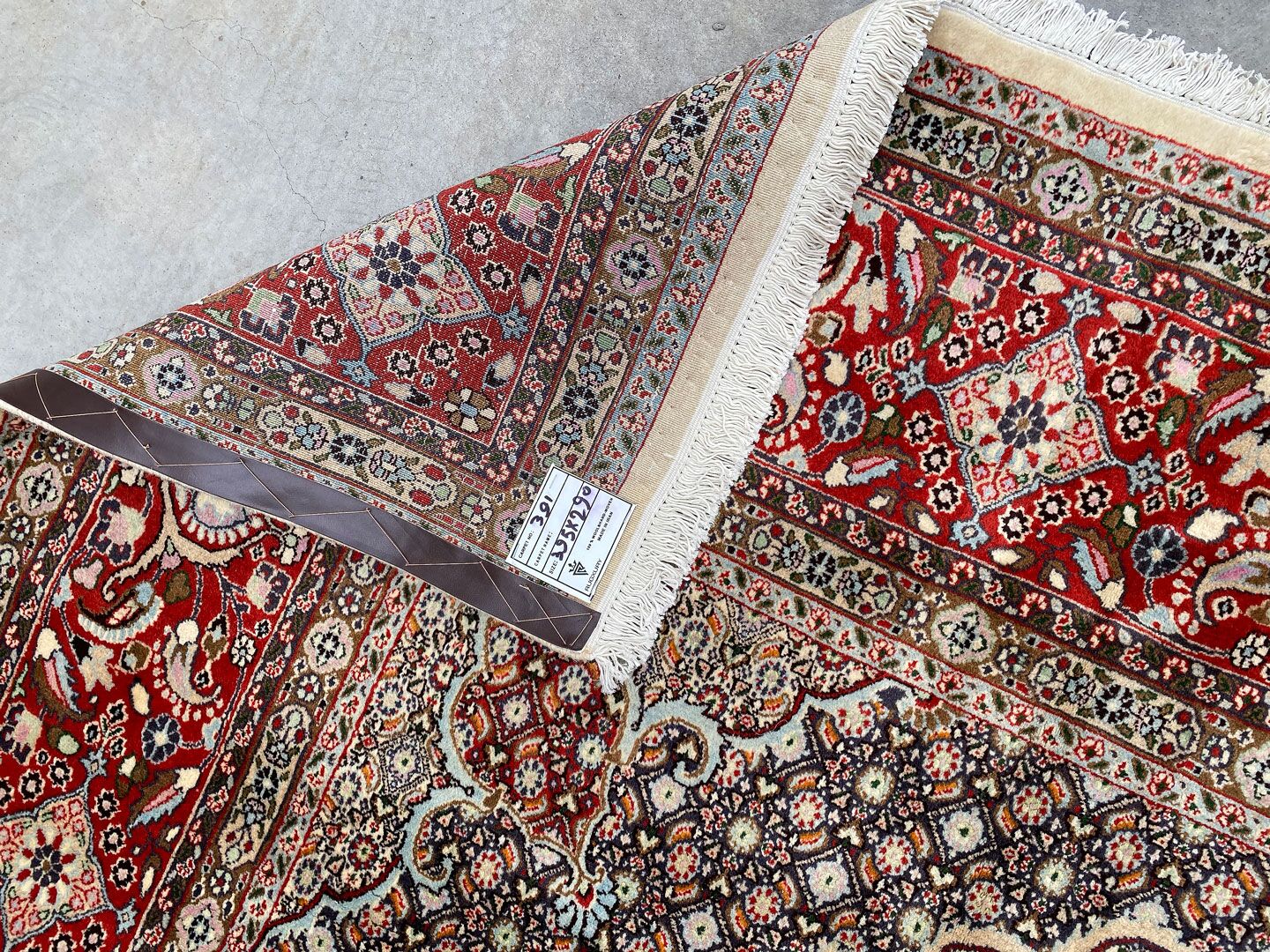 4x3M Super Fine Mood Silkinlaid Persian Rug - Image 19