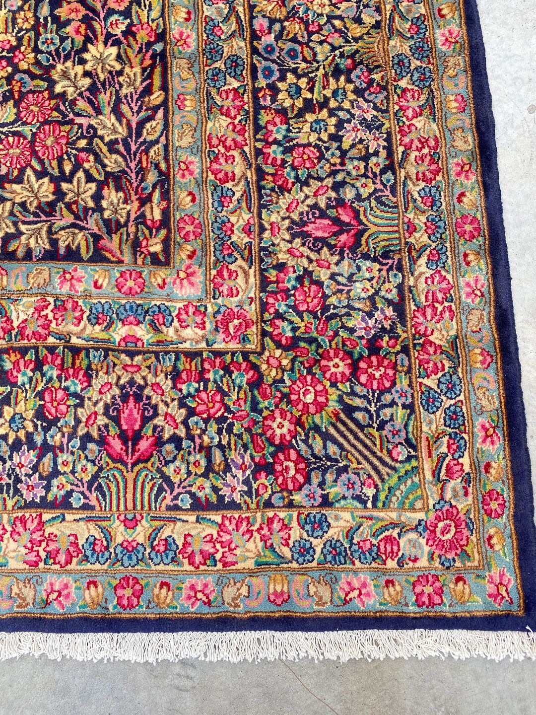 4x3M Fine Persian Kerman Rug - Image 3