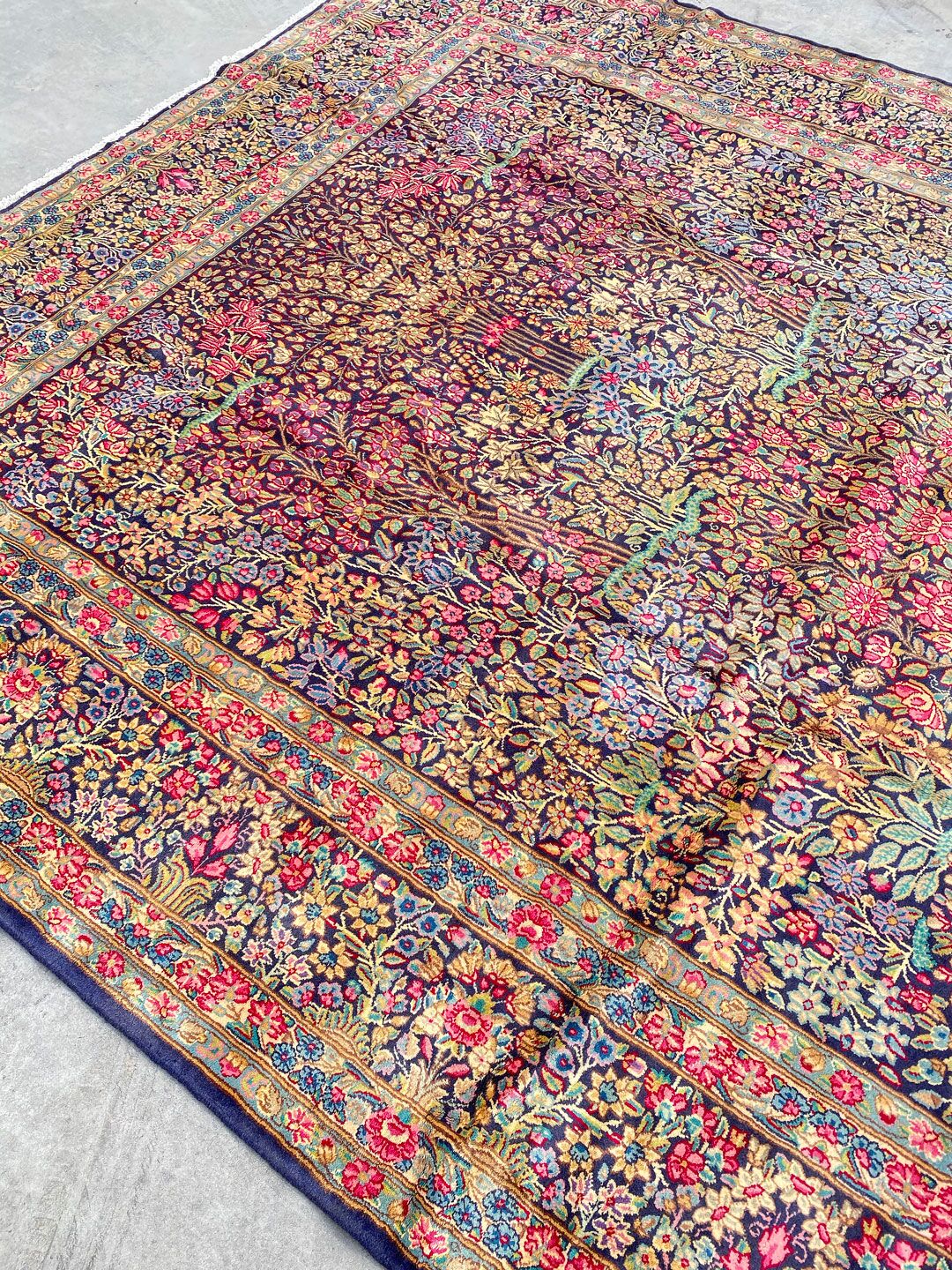4x3M Fine Persian Kerman Rug - Image 6