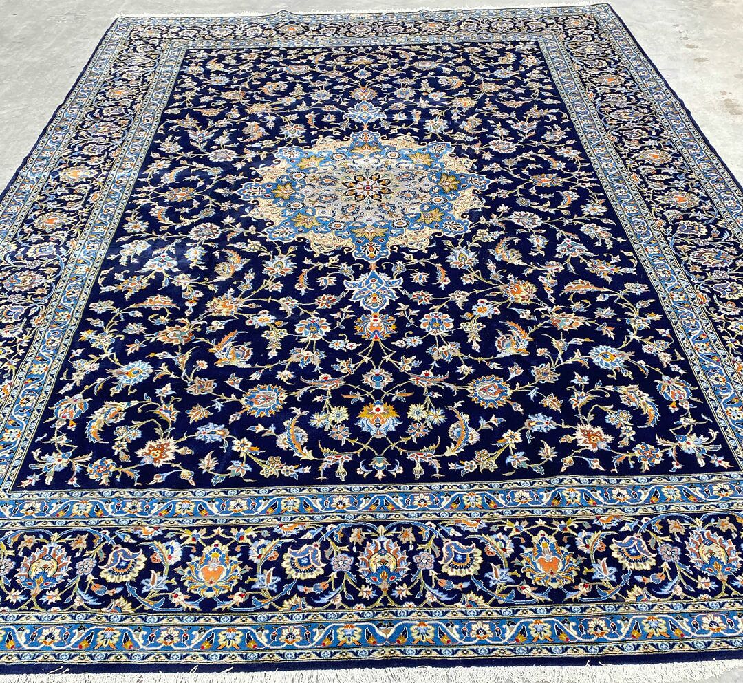 4.4x3.1M Signed Persian Kashan - Image 2