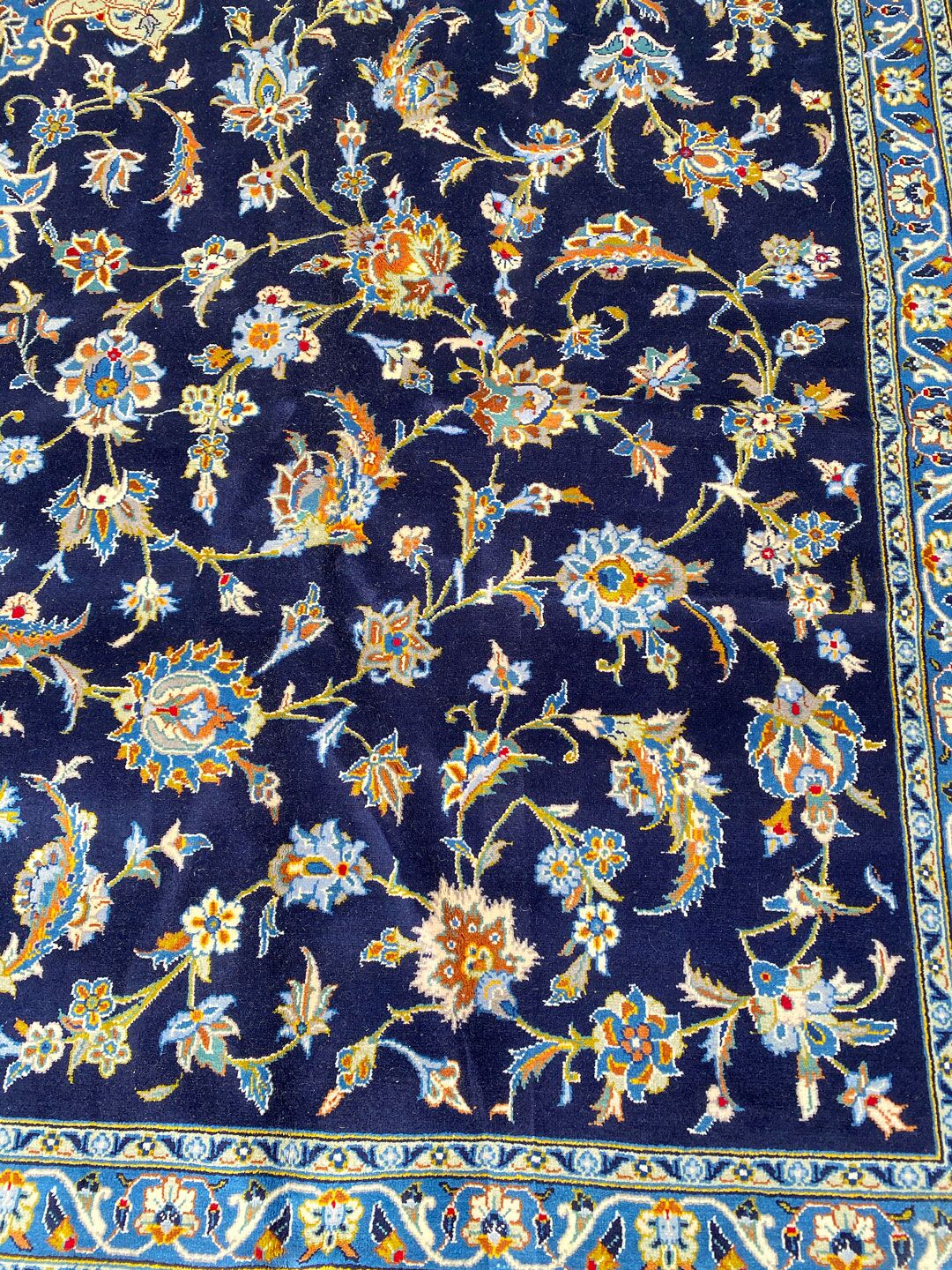 4.4x3.1M Signed Persian Kashan - Image 5
