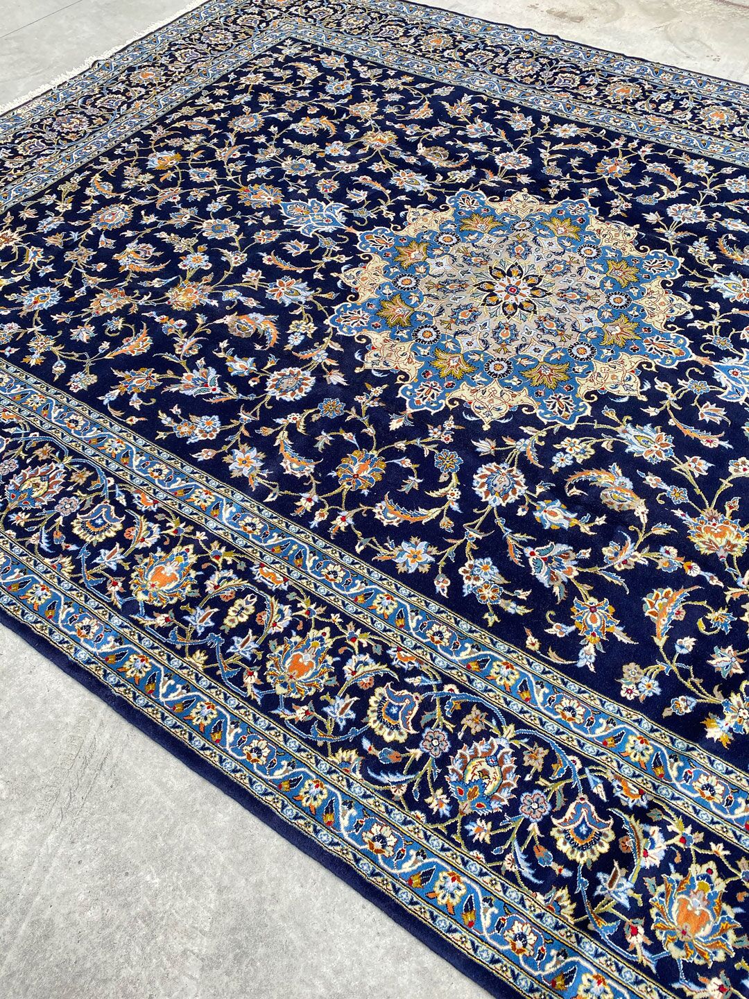 4.4x3.1M Signed Persian Kashan - Image 7
