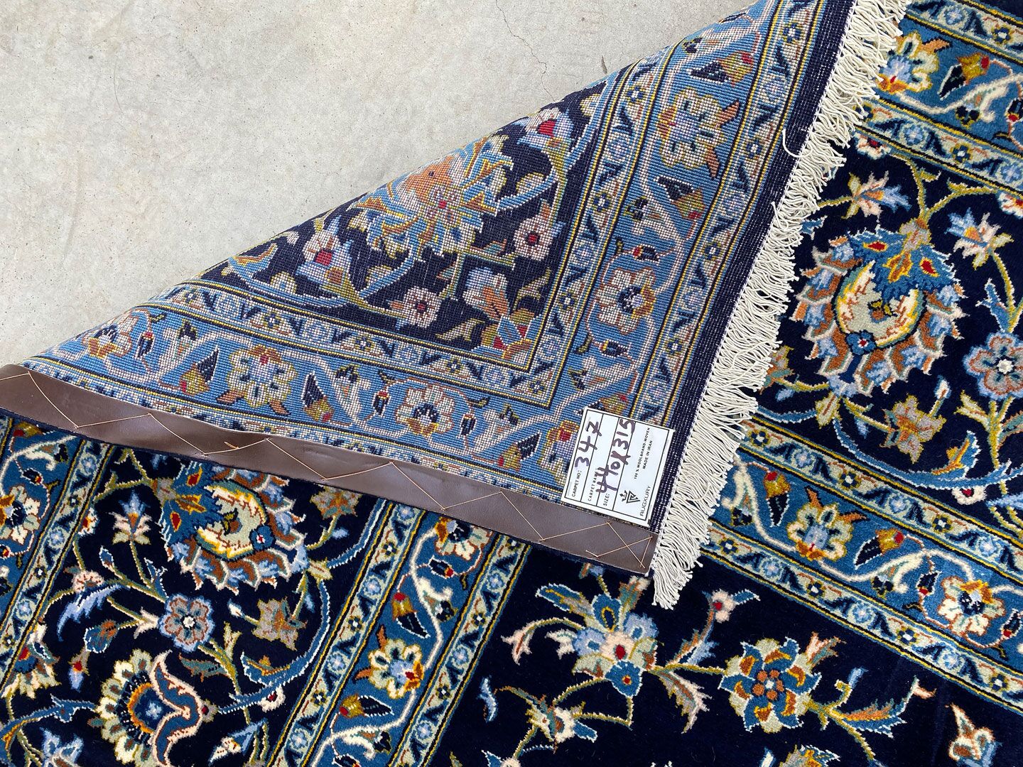 4.4x3.1M Signed Persian Kashan - Image 10