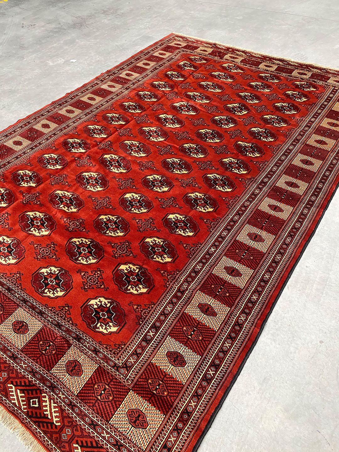 3.8x2.5M Persian Turkaman Rug - Image 3