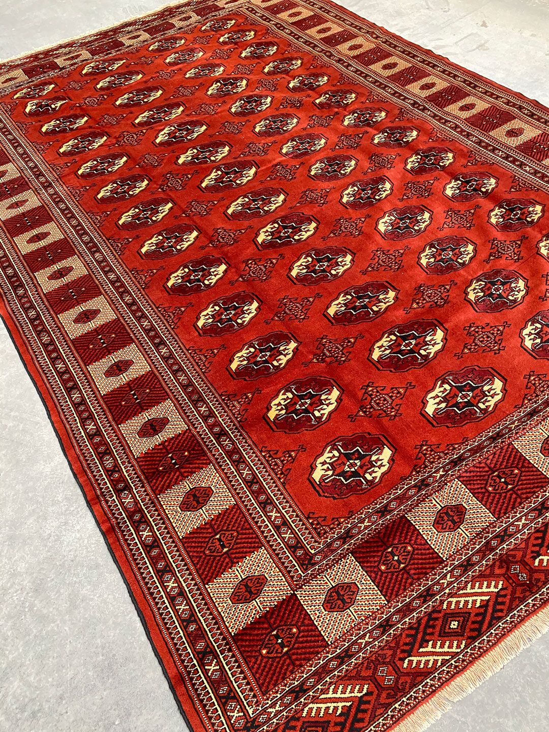 3.8x2.5M Persian Turkaman Rug - Image 5