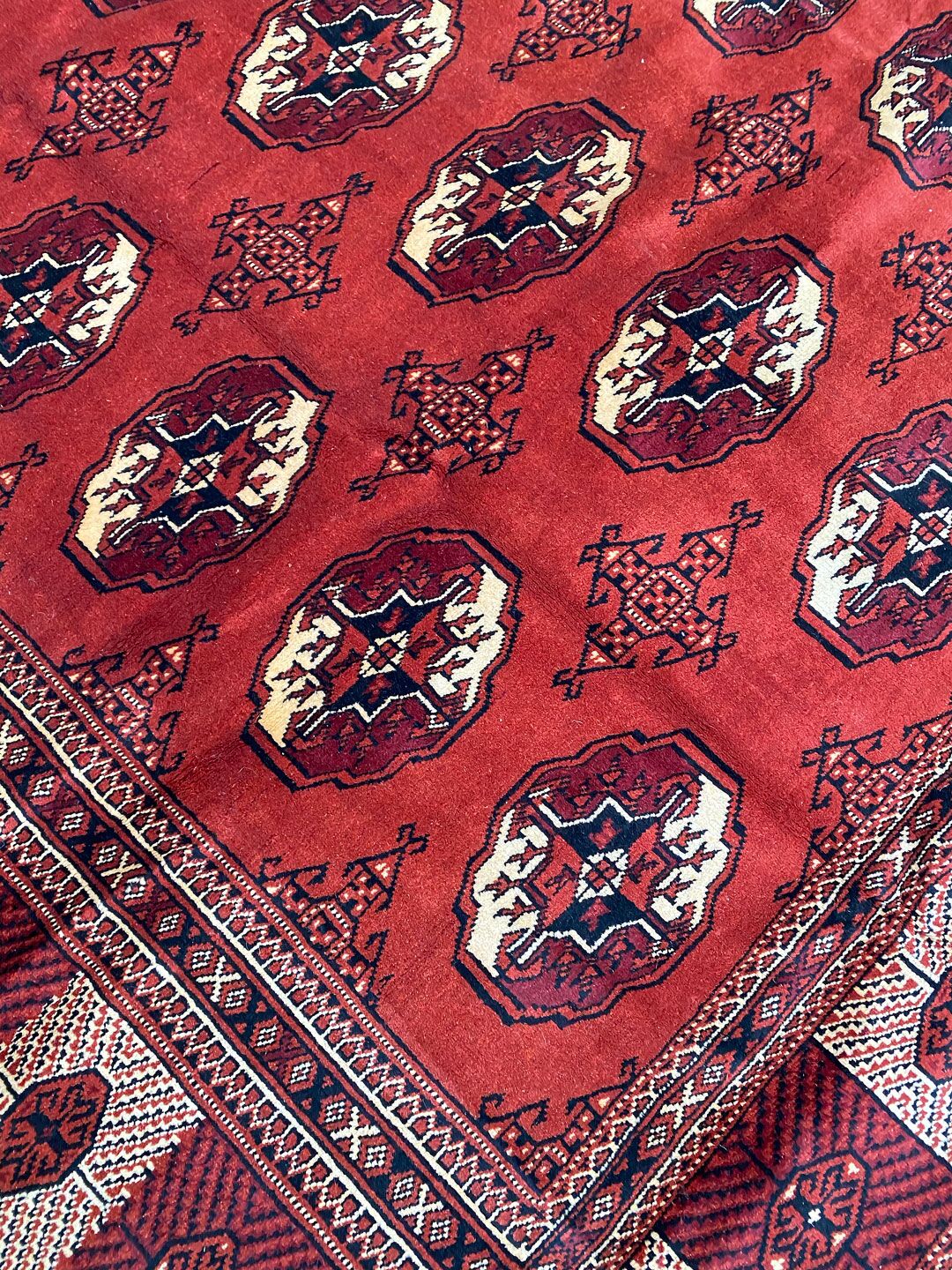 3.8x2.5M Persian Turkaman Rug - Image 7