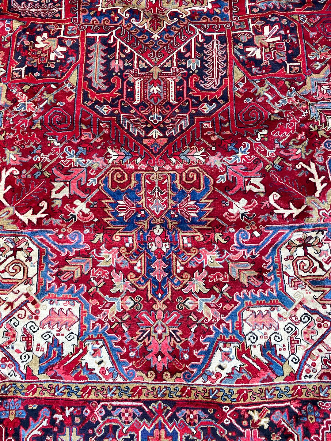 4x3M Fine Genuine Heriz Persian Rug - Image 5