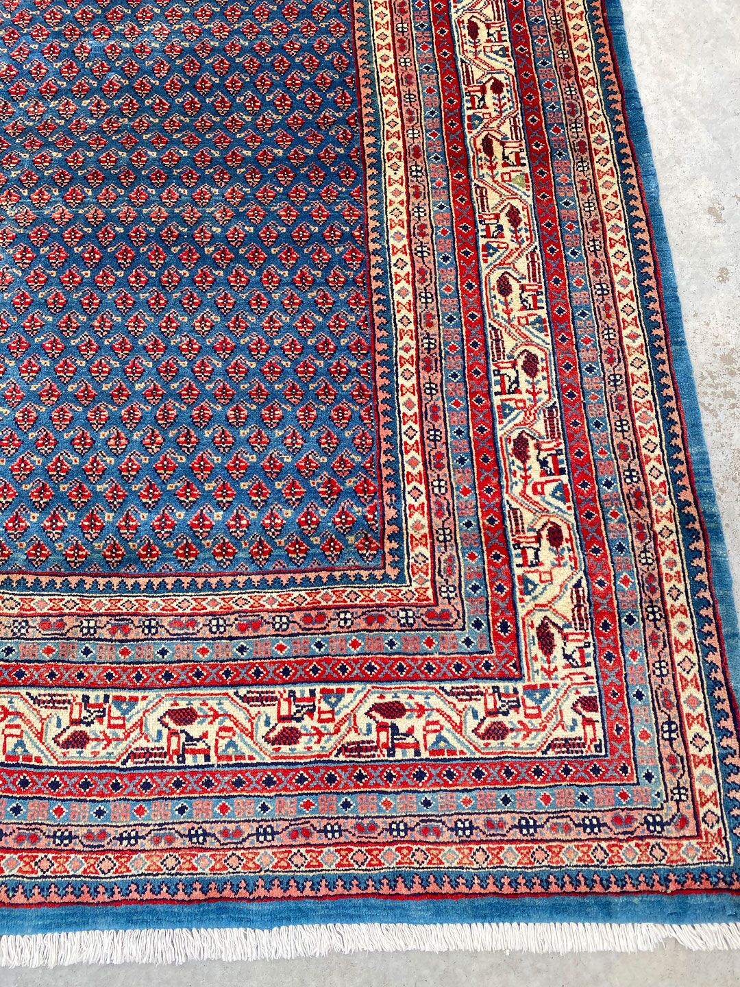 4x3.2M Herati Design Sarough (Arak) - Image 3