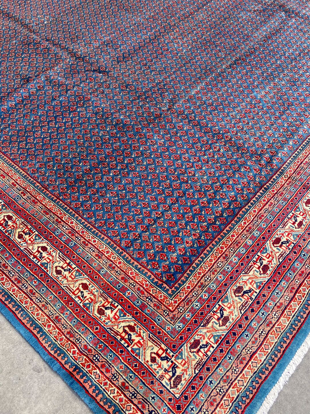 4x3.2M Herati Design Sarough (Arak) - Image 4