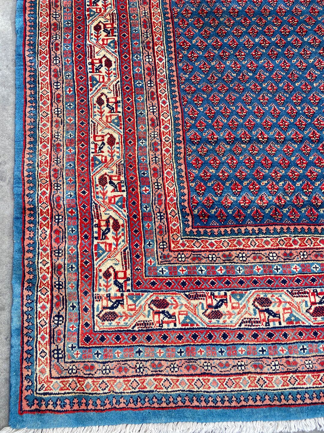 4x3.2M Herati Design Sarough (Arak) - Image 5