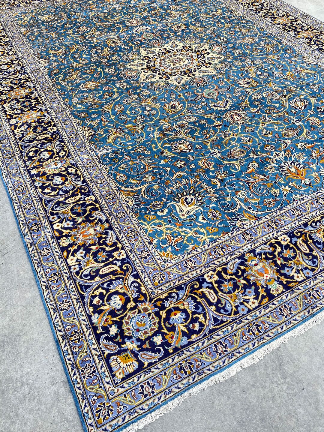 4x3M Persian Kashan Rug - Image 6