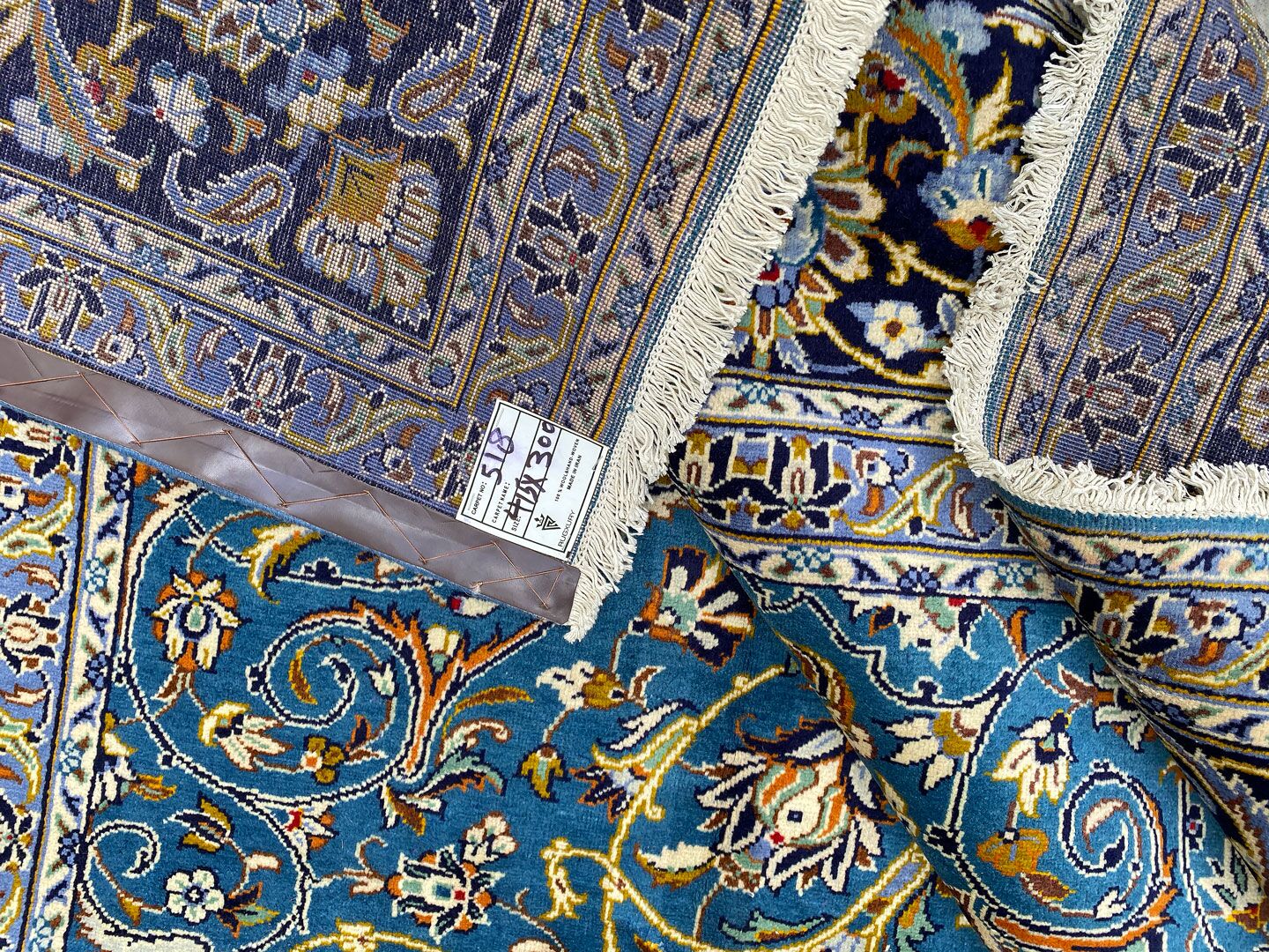 4x3M Persian Kashan Rug - Image 8