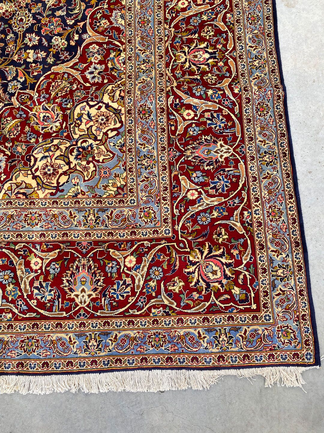 4x3M Fine Royal Traditional Persian Kashan Rug - Image 4