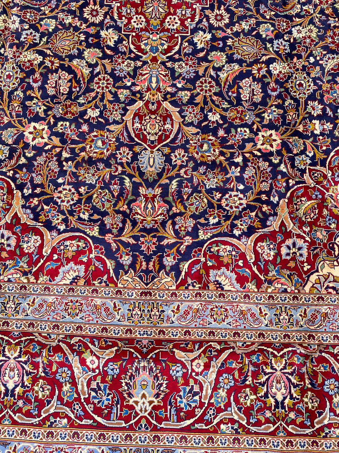 4x3M Fine Royal Traditional Persian Kashan Rug - Image 5