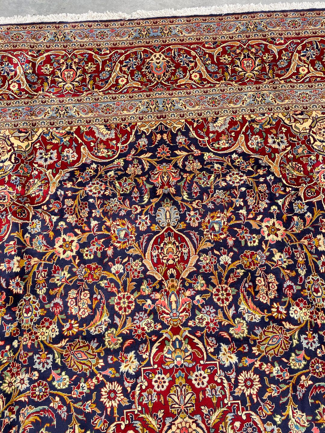 4x3M Fine Royal Traditional Persian Kashan Rug - Image 2