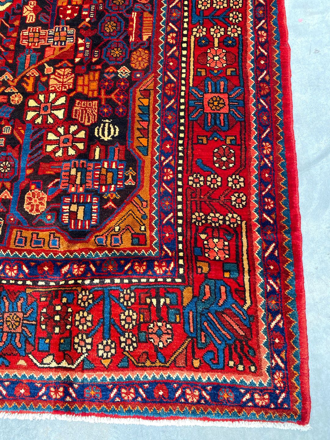 3.3x1.7M Tribal Nahavand Rug - Image 3