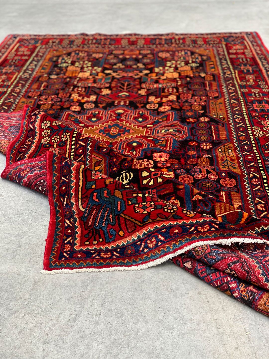 3.3x1.7M Tribal Nahavand Rug - Image 4