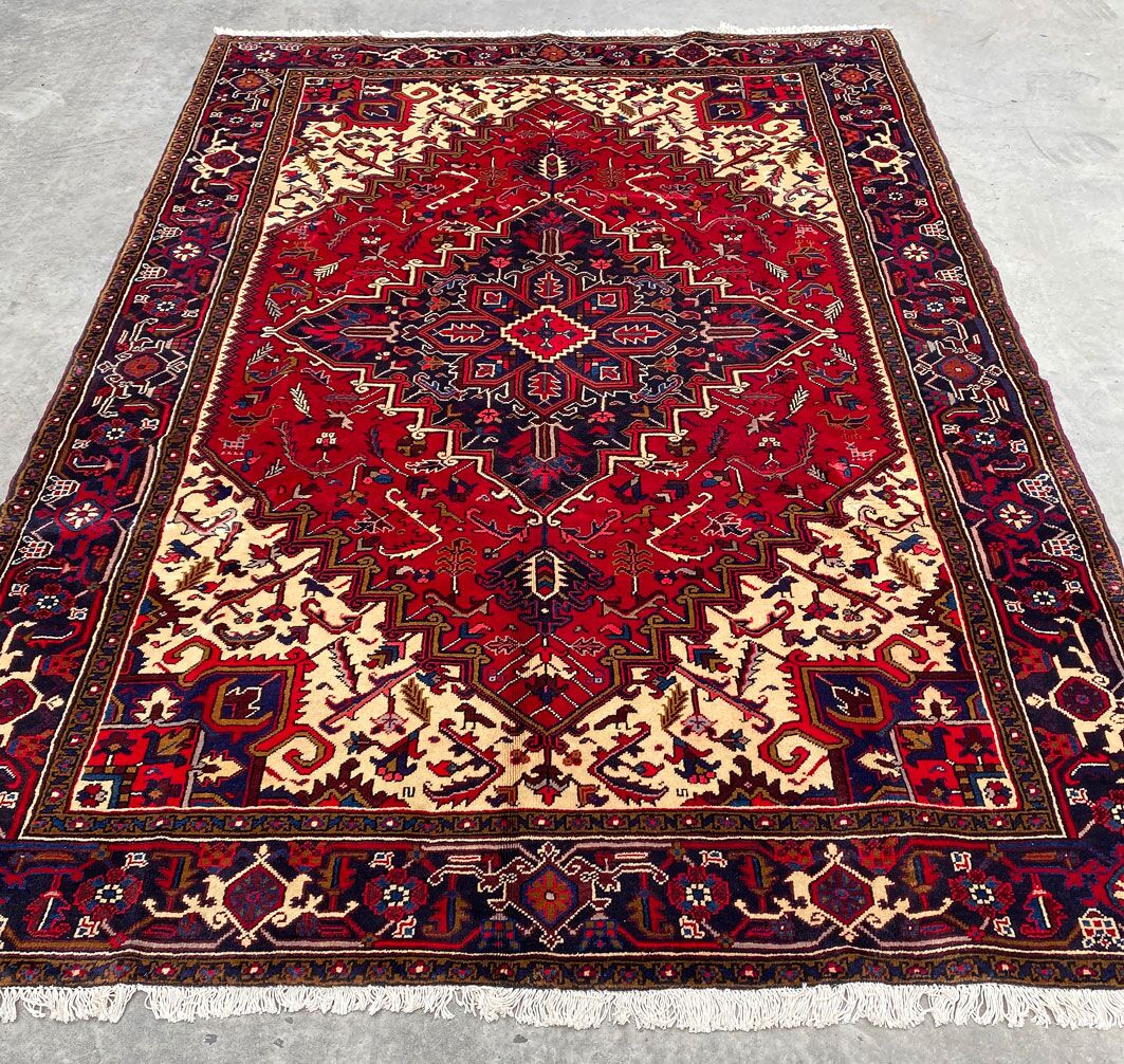 3x2.1M Fine Heriz Persian Rug - Image 2
