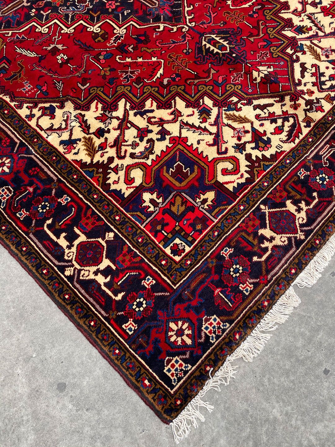 3x2.1M Fine Heriz Persian Rug - Image 8