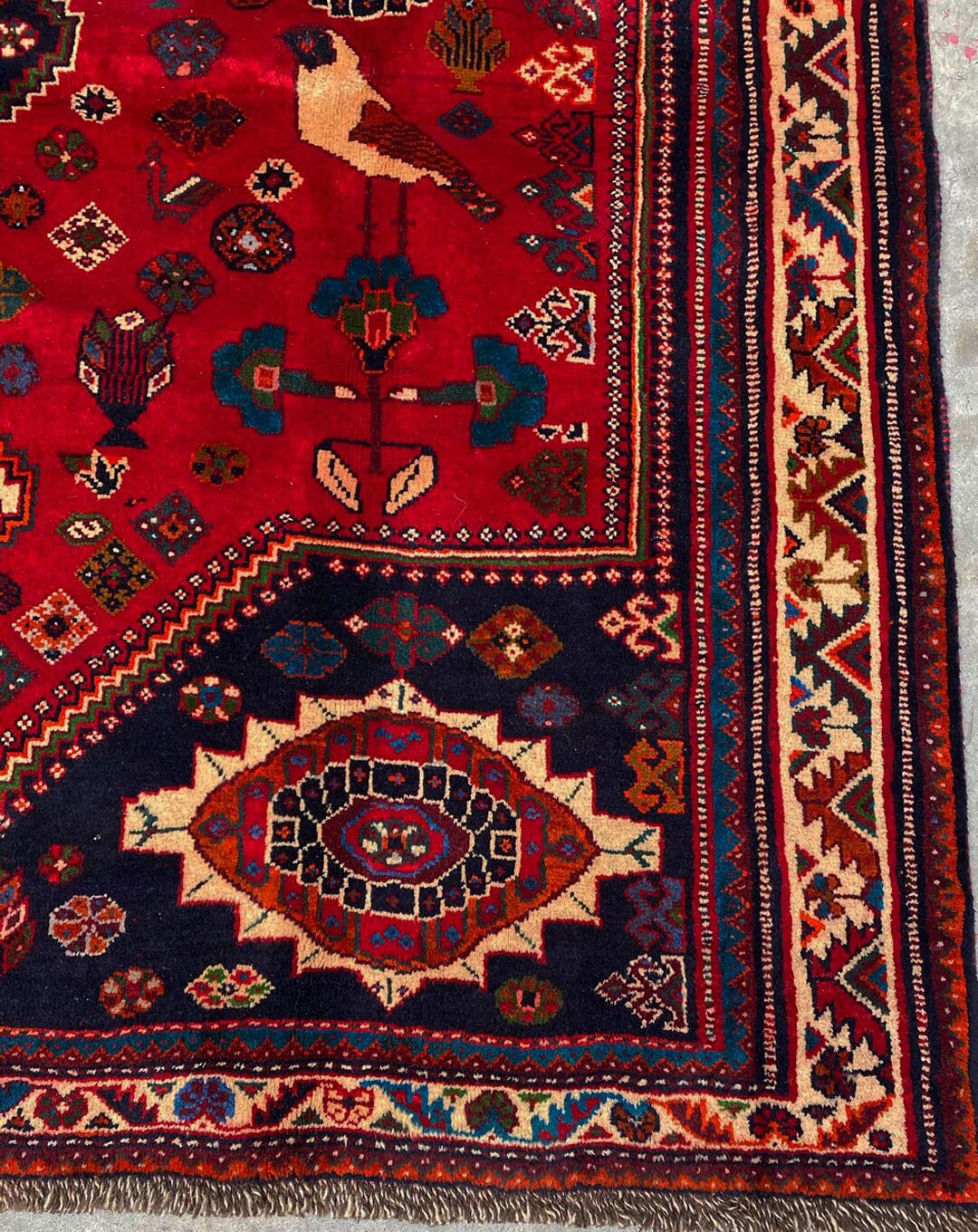 2.6x1.8M Qashghai Shiraz Rug - Image 2