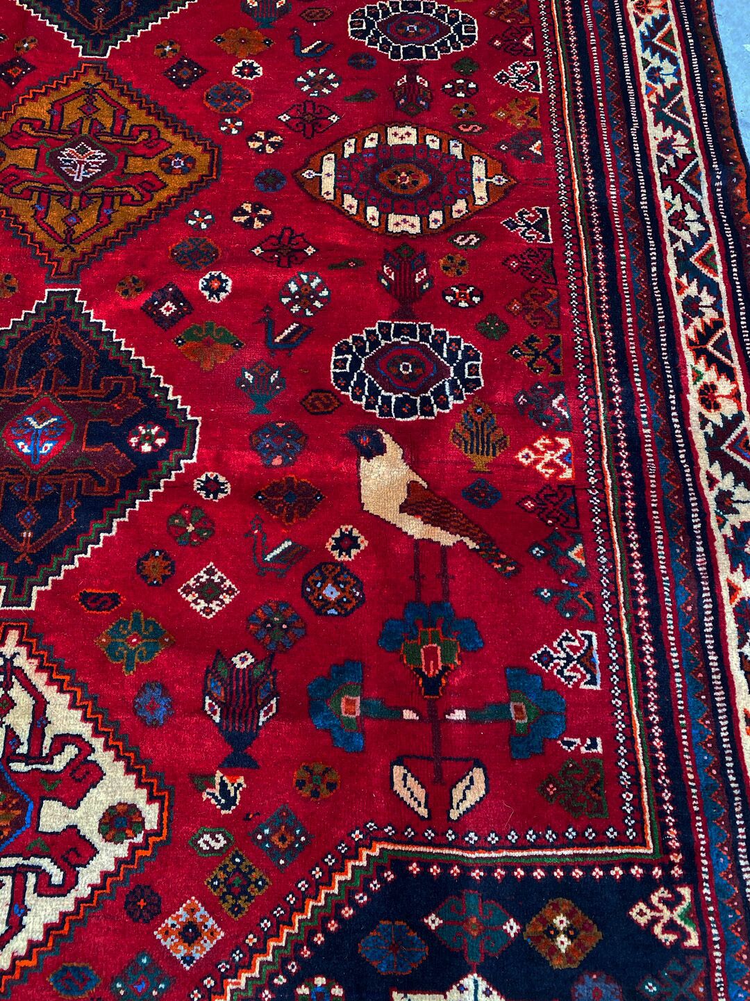 2.6x1.8M Qashghai Shiraz Rug - Image 5