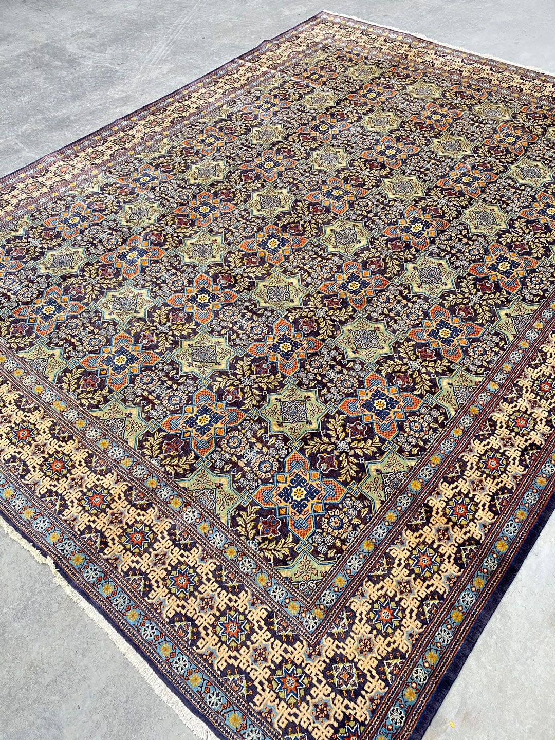 3.8x2.9M Fine Persian Mood Rug - Image 2