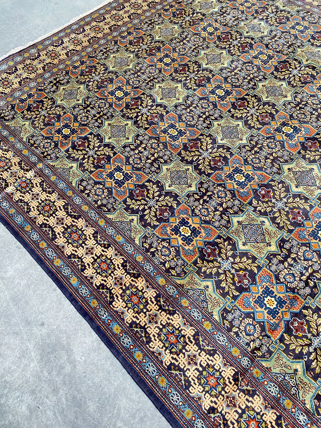 3.8x2.9M Fine Persian Mood Rug - Image 6