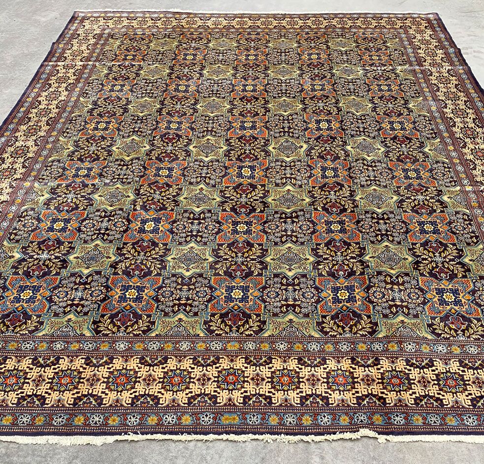 3.8x2.9M Fine Persian Mood Rug - Image 7
