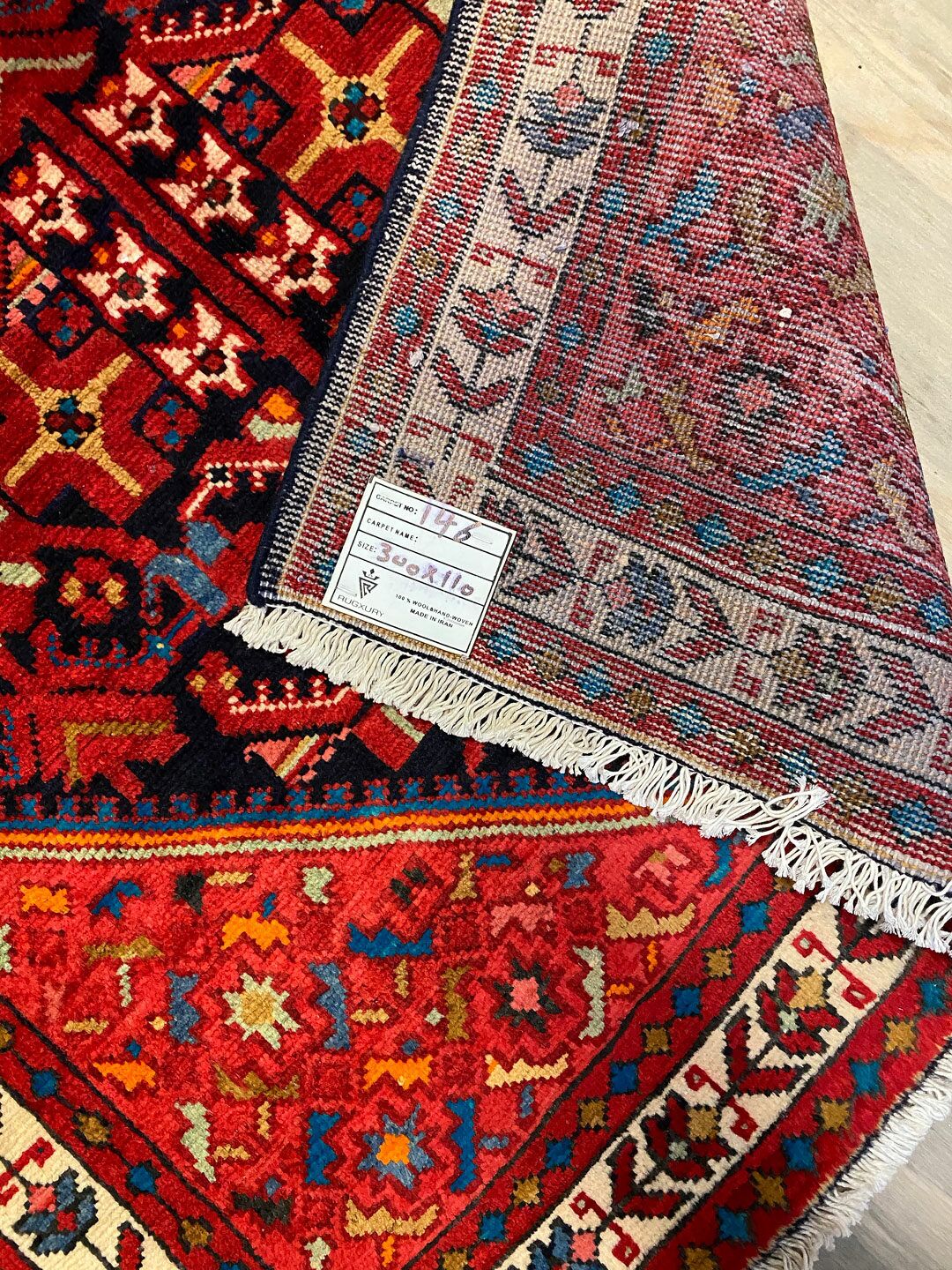Fine 3 m Hamedan Persian Runner (Malayer) - Image 2