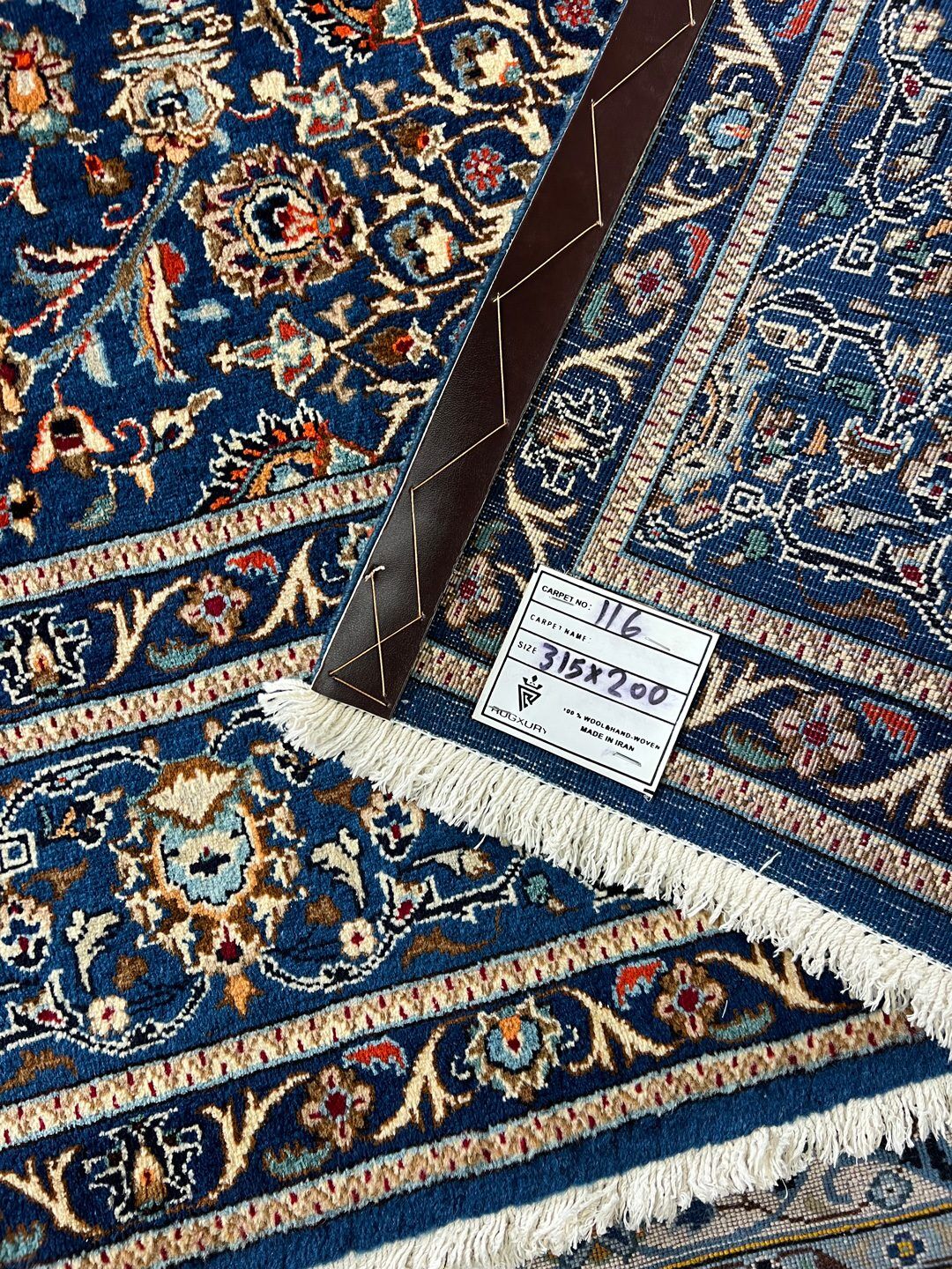 3.1x2M Lamb's wool Kashmar Rug - Image 12