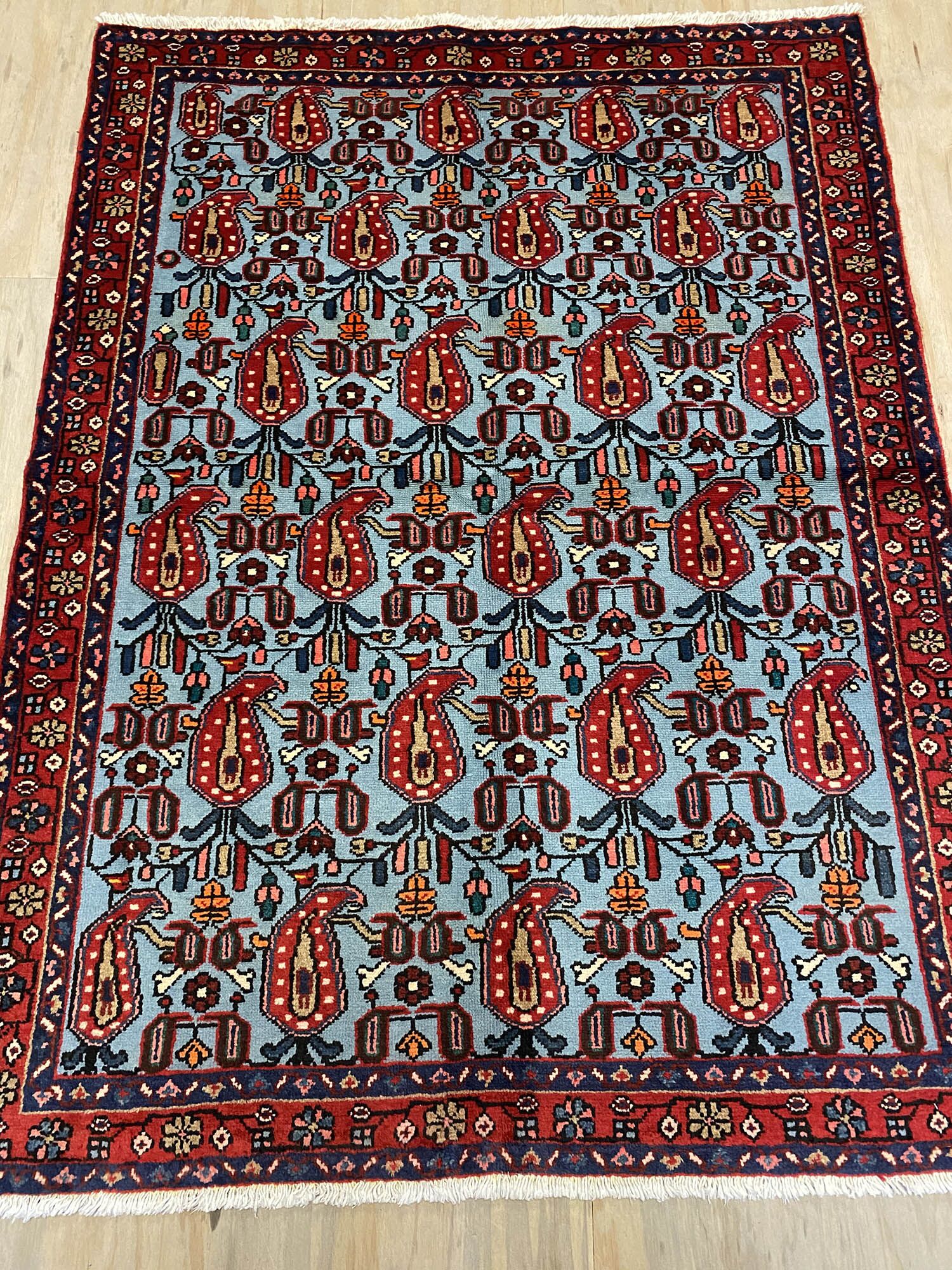 Persian Hamadan Paisley Design (Saveh Boteh) - Image 4