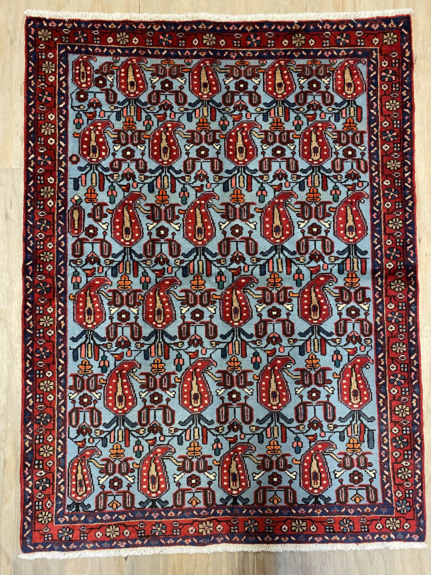 Persian Hamadan Paisley Design (Saveh Boteh) - Image 2
