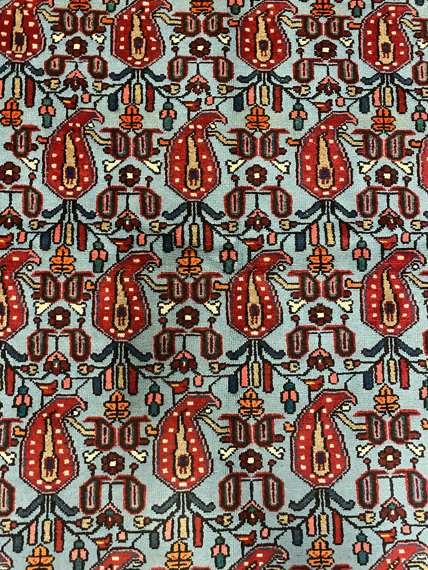 Persian Hamadan Paisley Design (Saveh Boteh)