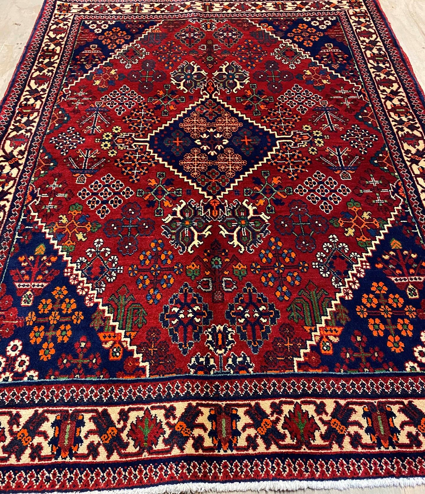1.6x1.1M Persian Joshaghan Rug - Image 5