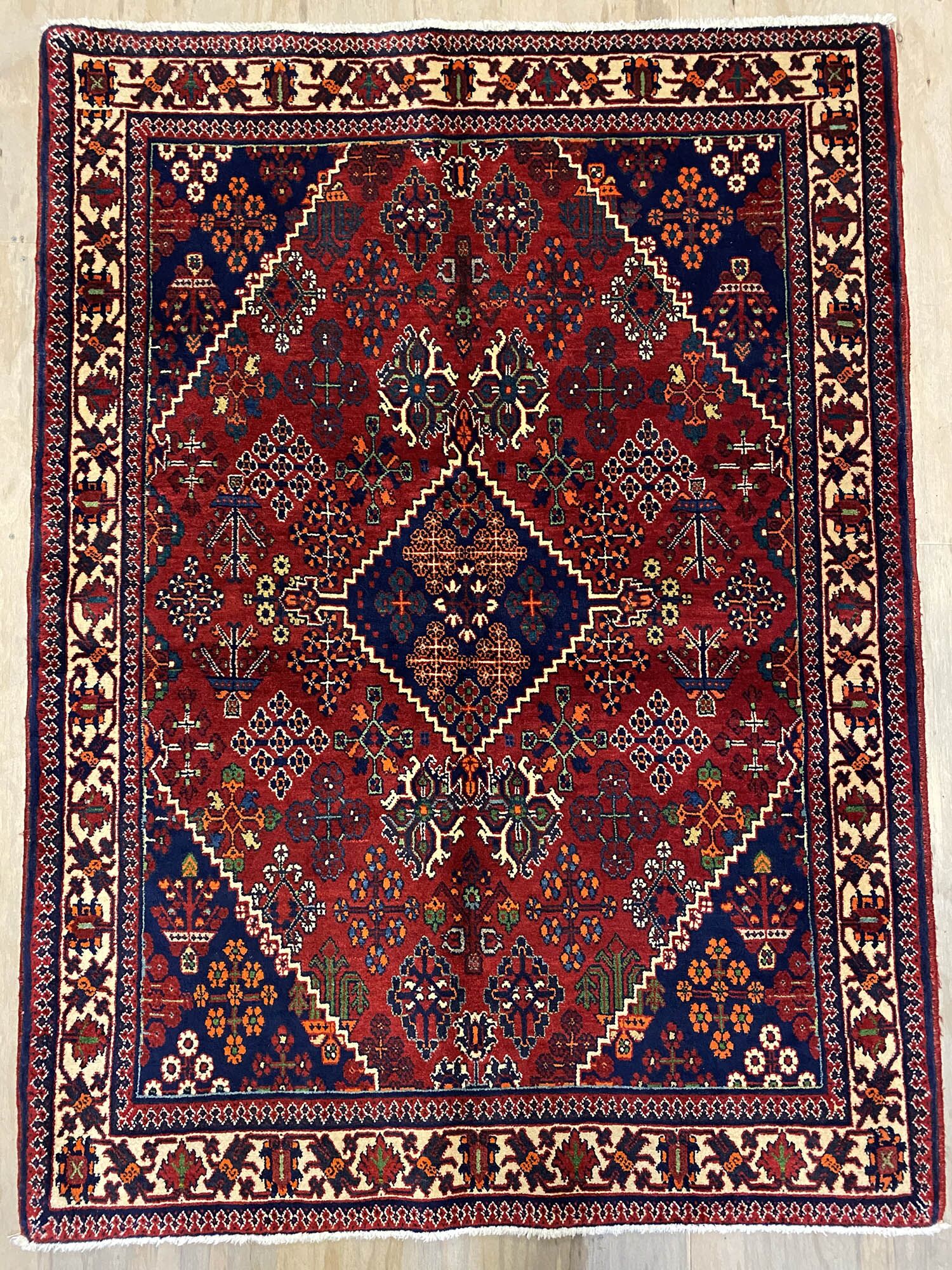 1.6x1.1M Persian Joshaghan Rug - Image 6