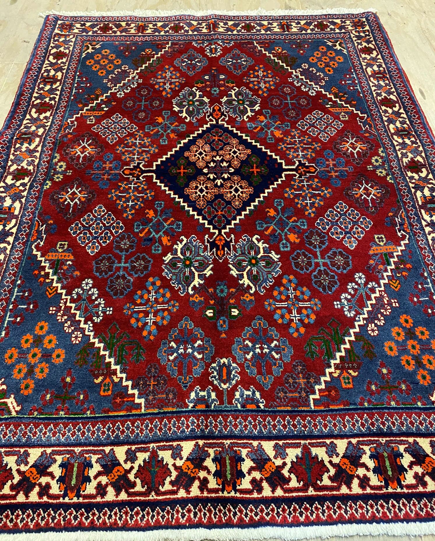 1.6x1.1M Persian Joshaghan Rug - Image 4