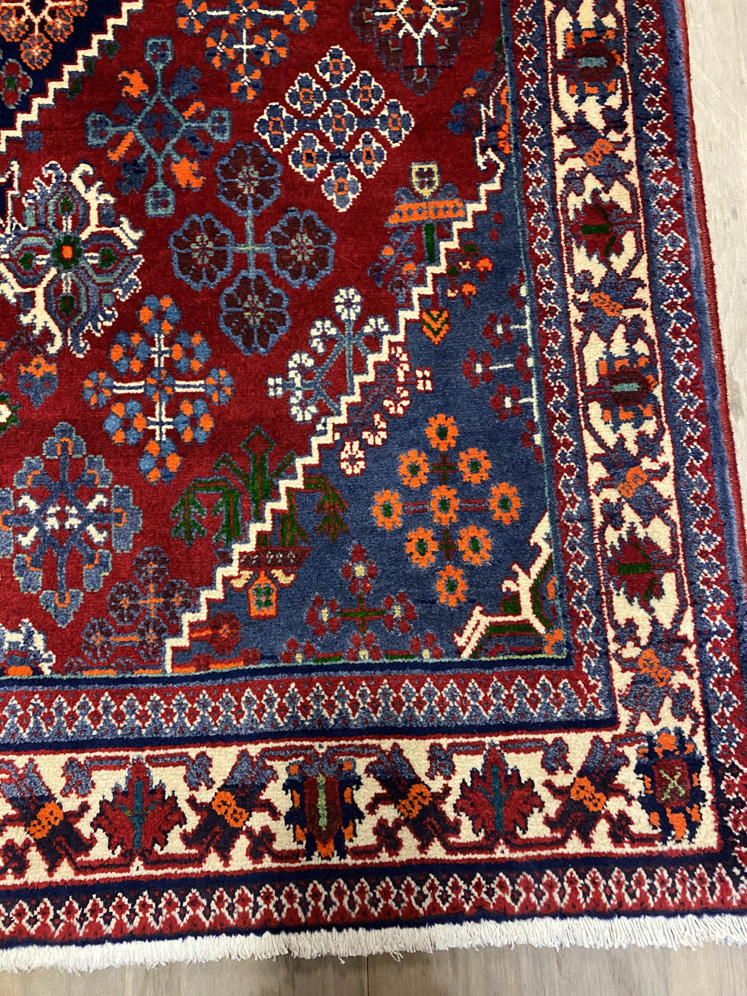 1.6x1.1M Persian Joshaghan Rug - Image 5
