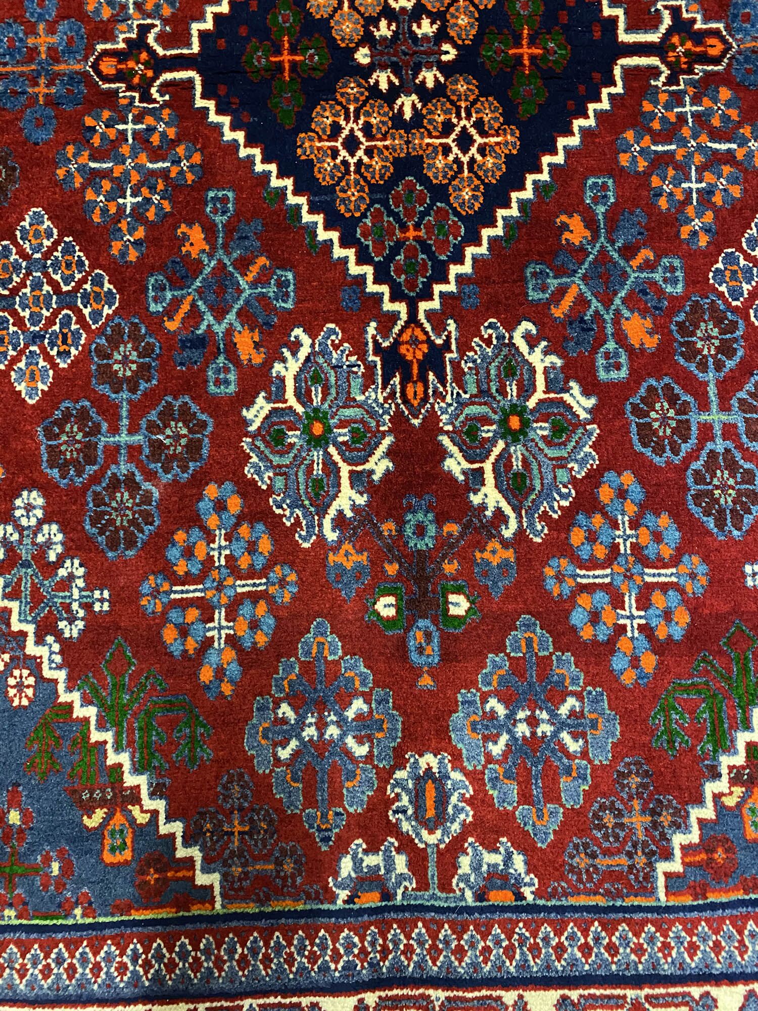 1.6x1.1M Persian Joshaghan Rug - Image 7