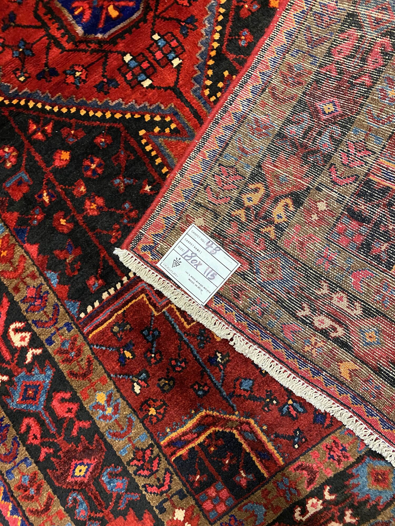 1.8x1.1M Tuserkan Tribal Rug - Image 2